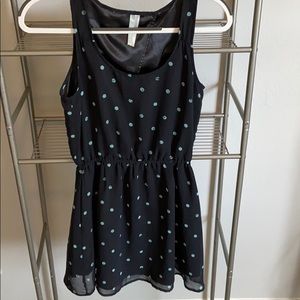 Polka dot sleeveless dress